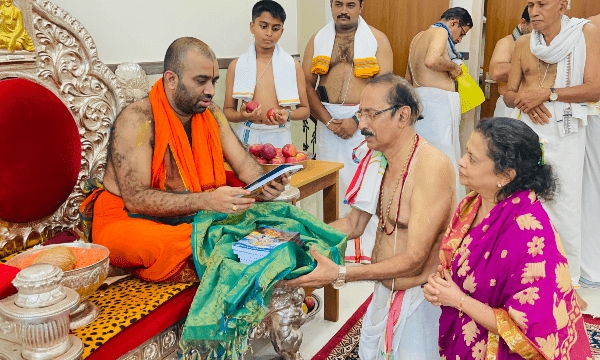 &quot;ಮಾಧವ ಸೇವಾ&quot; ಋಗ್ವೇದಿ ಸಂಧ್ಯಾವοದನಾ ಆನಿ ತಂತ್ರಸಾರೋಕ್ತ ದೇವಪೂಜಾ ಪದ್ಧತಿ ಪುಸ್ತಕ ಮೋಕಳಿಕ