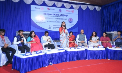ತನ್ವಿ - ರೋಟರಾಕ್ಟ್ ಕ್ಲಬ್ ಅಧ್ಯಕ್ಷಾ